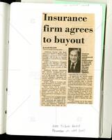 "Insurance firm agrees to buyout"