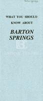 "What You Should Know About Barton Springs"