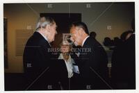 Bernard and Audre Rapoport speaking with David Boscoe