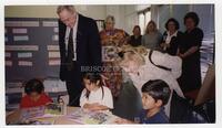 Bernard and Audre Rapoport at elementary school