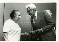 Golda Meir and Bayard Rustin