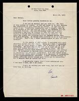 Letter from Ronnie Dugger to Bernard Rapoport
