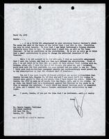 Letter from Bernard Rapoport to Ronnie Dugger