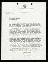 Letter to Bernard Rapoport from Robert King