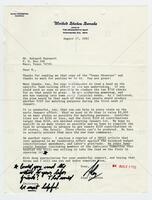 Letter from Alan Cranston to Bernard Rapoport