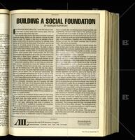 "Building a Social Foundation"