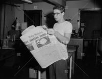 Eddie Adams at the Daily Dispatch