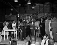 NAACP mass meeting/Reverend E.C. Estell and A. Maceo Smith