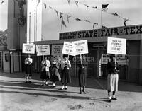 Picketing by NAACP and Father J. Von Brown