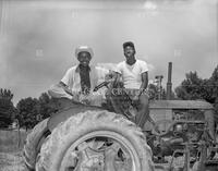 Boys working/Pinkston's Farm