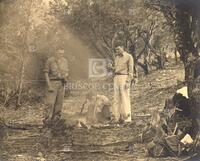 R. G. Lubben and friends outdoors