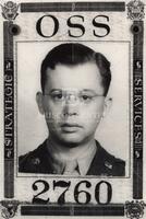Nicholas Von Neumann in U. S. Army - Office of Strategic Services identification card photograph