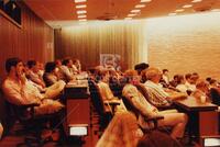 Audience in a lecture hall