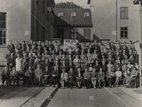 Group photograph at the Niels Bohr Institutet og Nordita, 1966