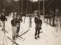 Skiing excursion near North Conway, N. H., Early 1936