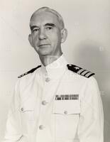 Robert E. Greenwood in naval uniform