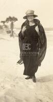 Maude Vandiver at the beach