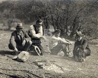 Left to right: Chester Klipple, Renke G. Lubben, Walter N. Barnes, Charles W. Vickery