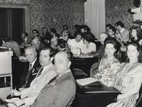 Audience in a classroom