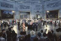 Burial of unknown Vietnam soldier