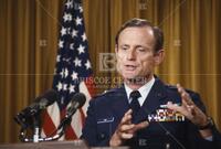 General Charles May, Jr., briefing on the MX Missile