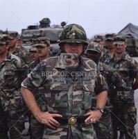 Brigadier General Gordon R. Sullivan at Fort Knox