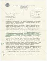 Letter concerning 1971 compliance review