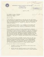 Letter from Clarence A. Laws, concerning efforts of UT to increase enrollment and participation of minorities at UT