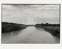 Brazos River looking eastward, summer, 1993'