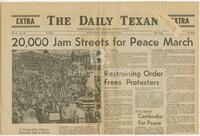 Daily Texan coverage of peace march