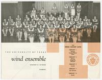 Program for The University of Texas Wind Ensemble