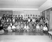 Photograph of women in Kinsolving Dorm, Northeast
