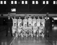 Photograph of Freshman basketball team