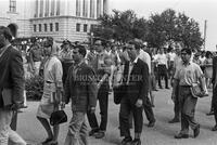 Photograph of the Students for a Democratic Society (SDS) Death March on Campus