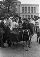 Photograph of the Students for a Democratic Society (SDS) Death March on Campus