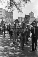 SDS (Students for a Democratic Society) march to the Capitol building.