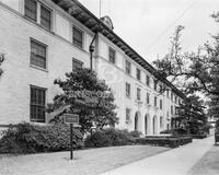 Photograph of Carothers dorm at UT