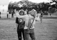 Photograph of Intramurals girls touch football championship