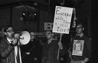 SDS Protest at Alumni Center