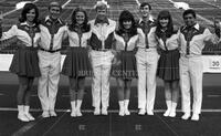 Photograph of varsity cheerleaders