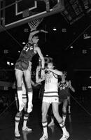 Photograph of UT v. Baylor varsity basketball game