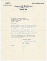 Letter from Texas Congressman J. J. Pickle to Vincent R. DiNino, Director of The Longhorn Band