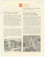Development Newsletter – The University of Texas System – Number 36, Winter, 1975