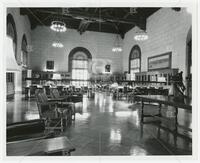 Photograph of interior (Reading Room) of Old Library Building