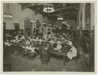 Photograph of interior (Reading Room) of Old Library Building