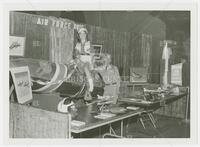 Photograph of Air Force ROTC Booth at UT Showcase at the UT Round-Up