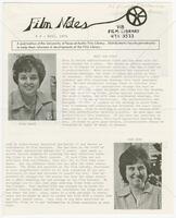 Film Notes – a publication of the UT Film Library