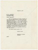 Correspondence regarding J. Frank Dobie