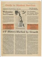 Guide to Student Services – Supplement to the Daily Texan, Fall 1975