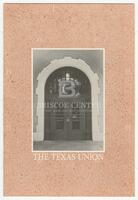 Promotional program for the Texas Union